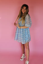 Like Me or Love Me Plaid Dress